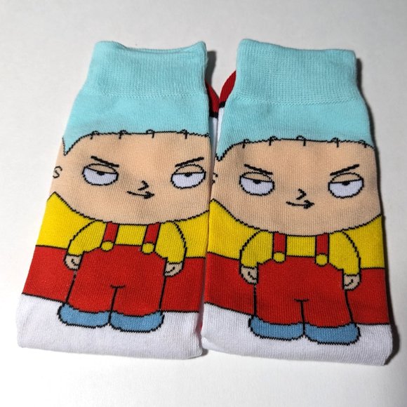 *NEW* 3 Pack Novelty Cartoon Anime Soft Funny Socks - Picture 4 of 4